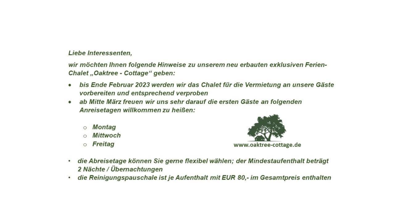 Oaktree-Cottage Löhnberg Kültér fotó